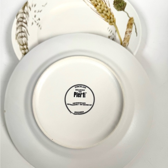 Pier One Salad Plates and Bowl - Picture 2 of 5